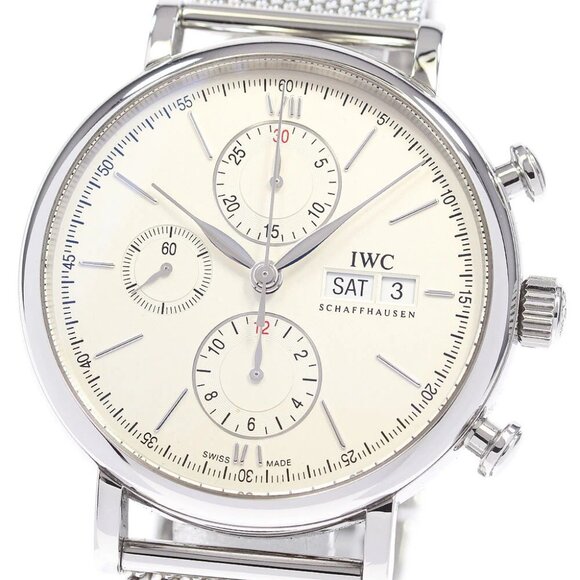 IWC SCHAFFHAUSEN Portofino Chronograph day date Automatic Men's - Picture 1 of 6